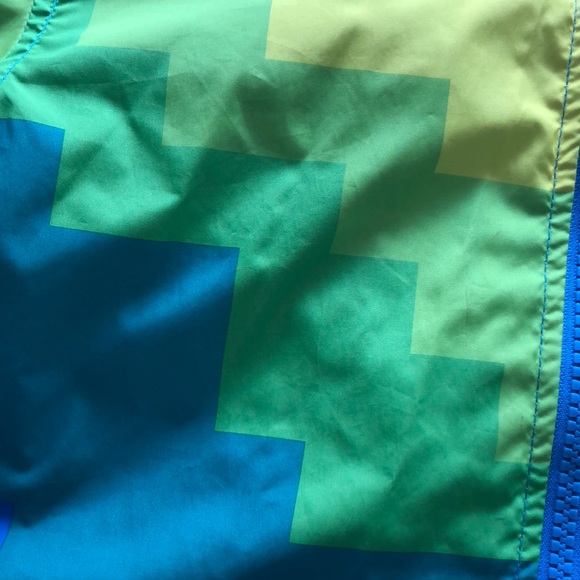 Volcom monster zip up raincoat XS 7/8 - Picture 2 of 6